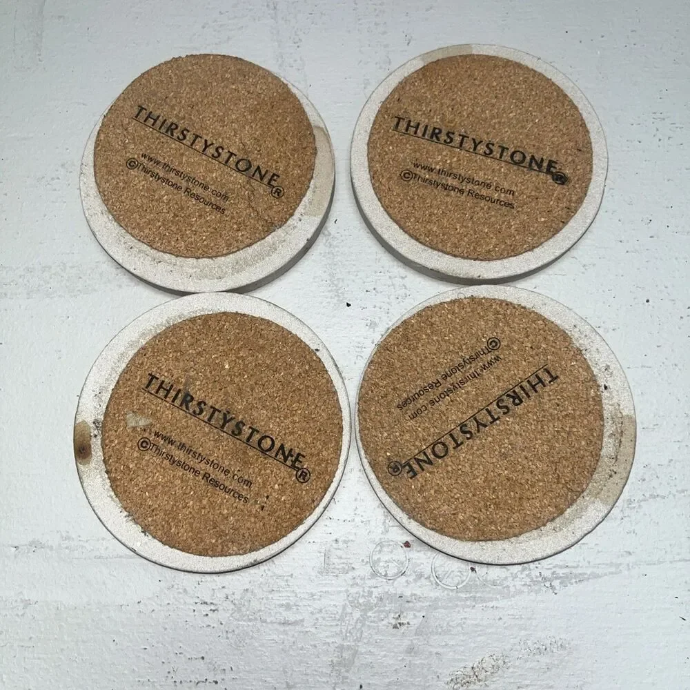 THIRSTYSTONE SANDSTONE 4 COASTERS Grand Canyon National Park~Made In USA